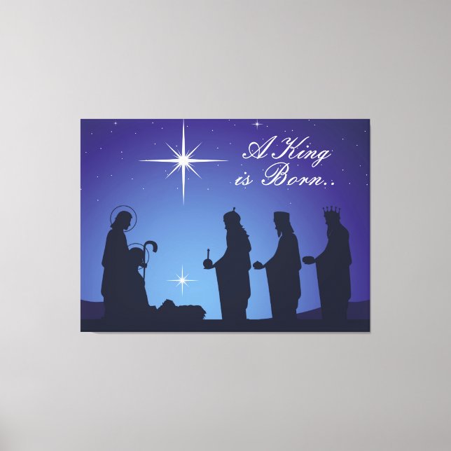 Christmas Canvas Print (Front)