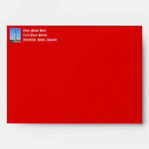 Christmas Cape Hatteras Lighthouse Envelope