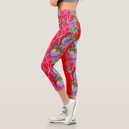 CHRISTMAS  CAPRI LEGGINGS