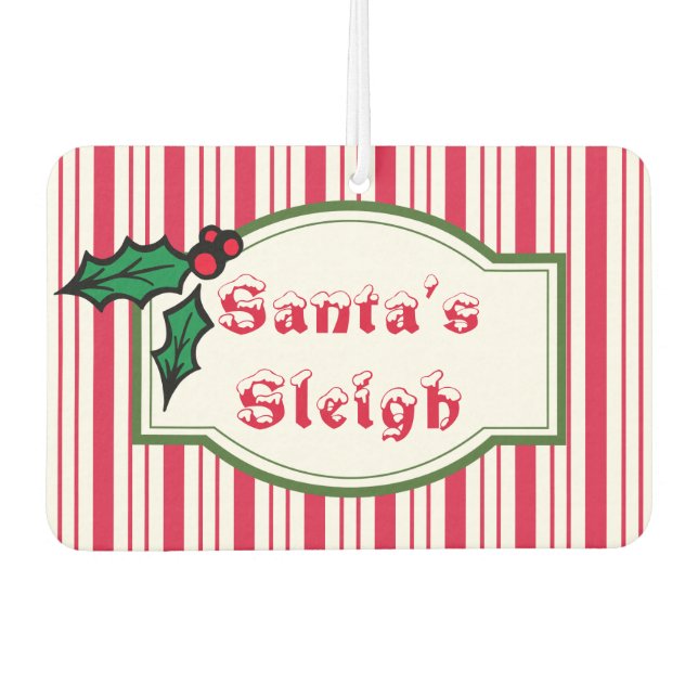 Christmas Car Decoration Air Freshener  (Front)