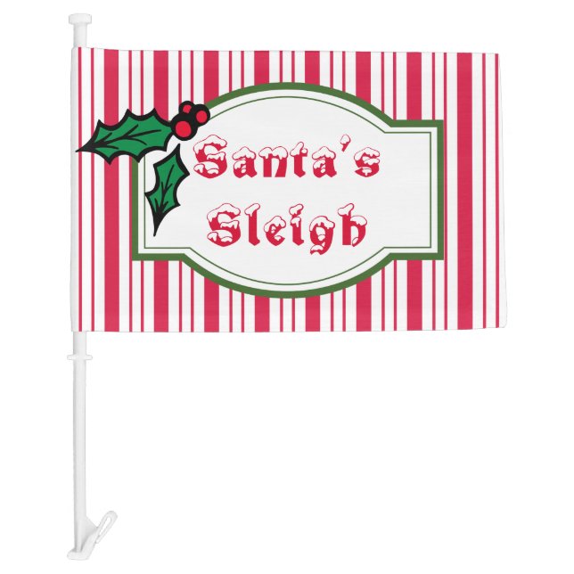 Christmas Car Decoration Flag (Front)