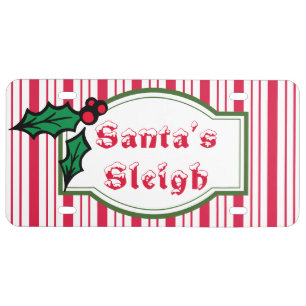 Christmas Car Decoration Plate