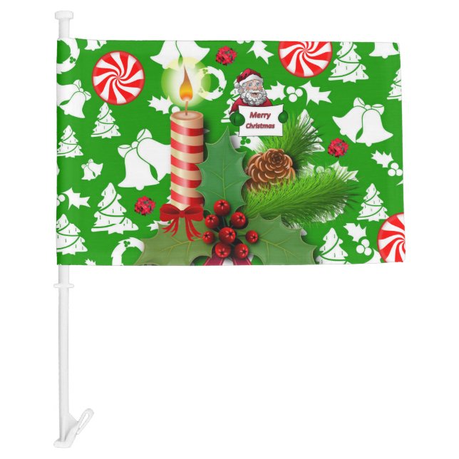 Christmas Car Flag (Front)