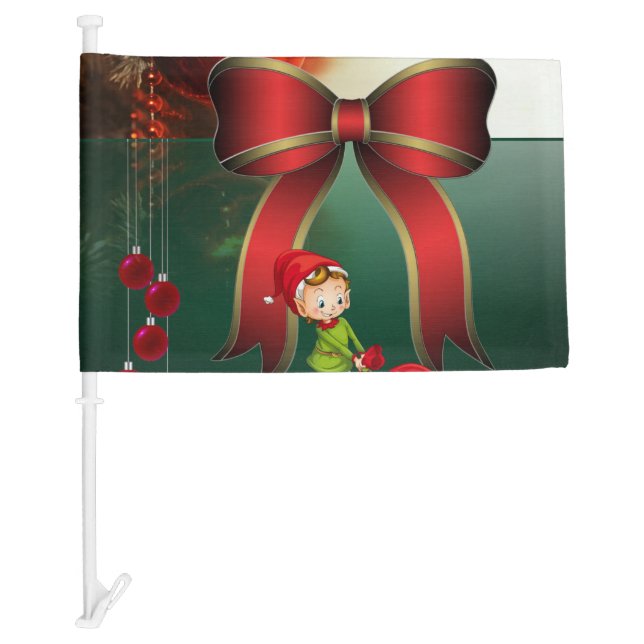 Christmas Car Flag (Front)