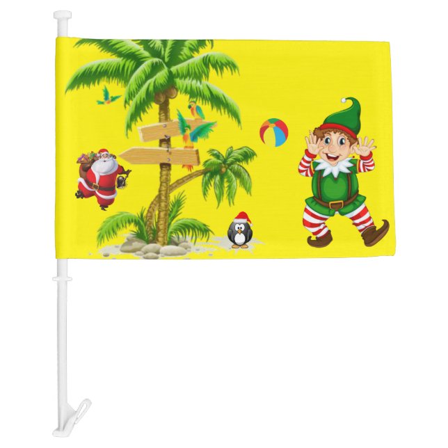 Christmas Car Flag (Front)
