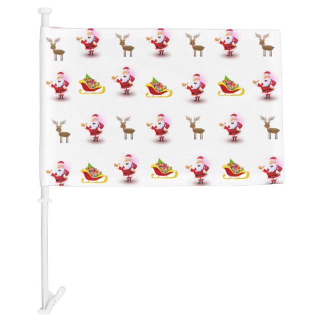 Christmas Car Flag (Front)