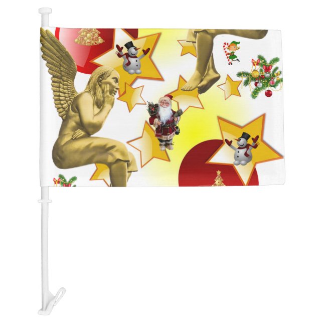 Christmas Car Flag (Front)