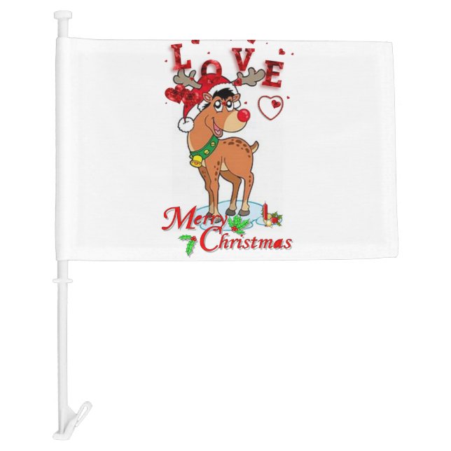 Christmas Car Flag (Front)