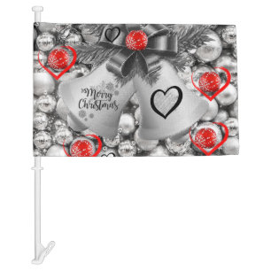 Christmas Car Flag