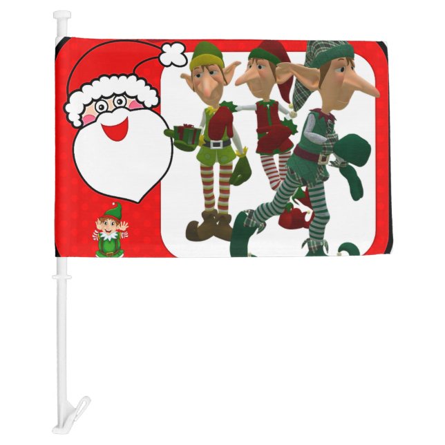 Christmas Car Flag (Front)