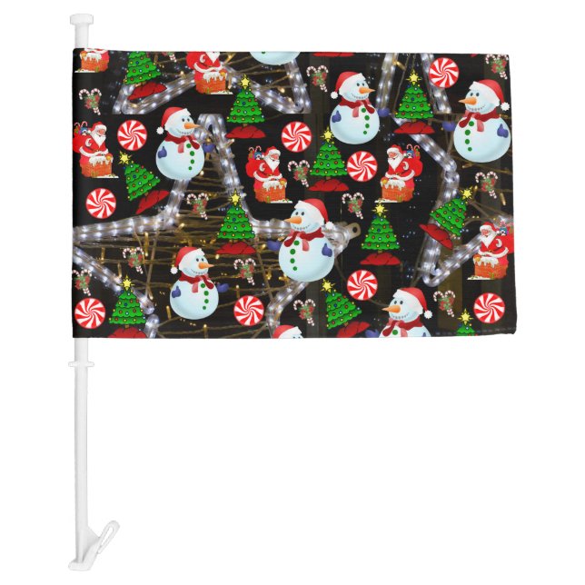 Christmas Car Flag (Front)