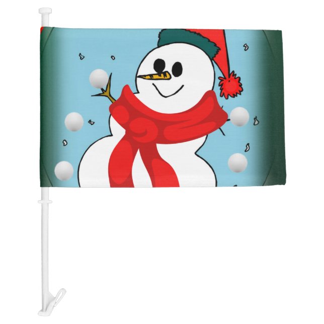 Christmas Car Flag (Front)