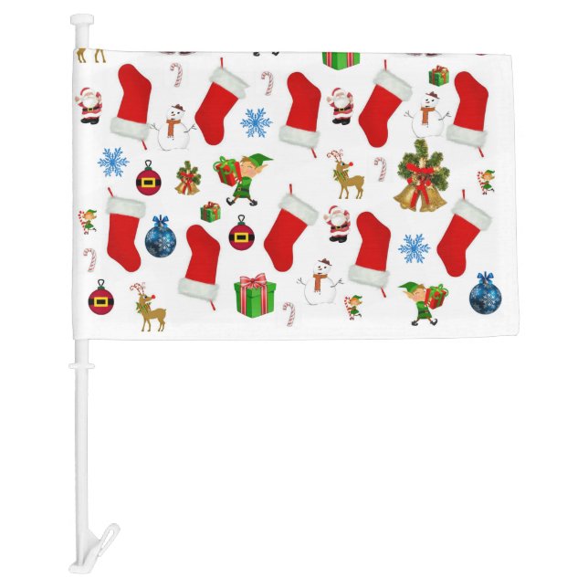 Christmas Car Flag (Front)