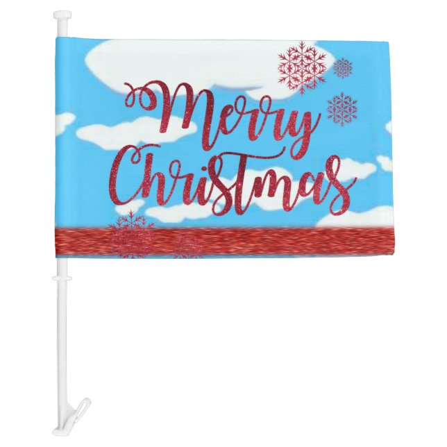 Christmas Car Flag (Front)