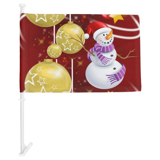Christmas Car Flag (Front)
