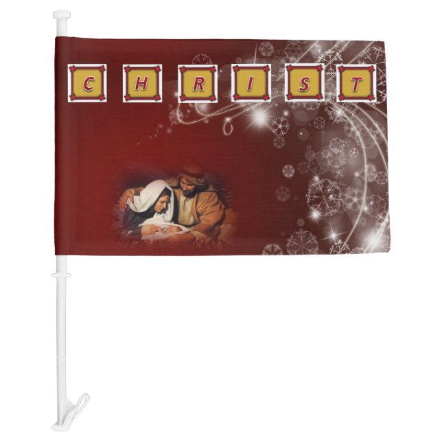 Christmas Car Flag (Front)