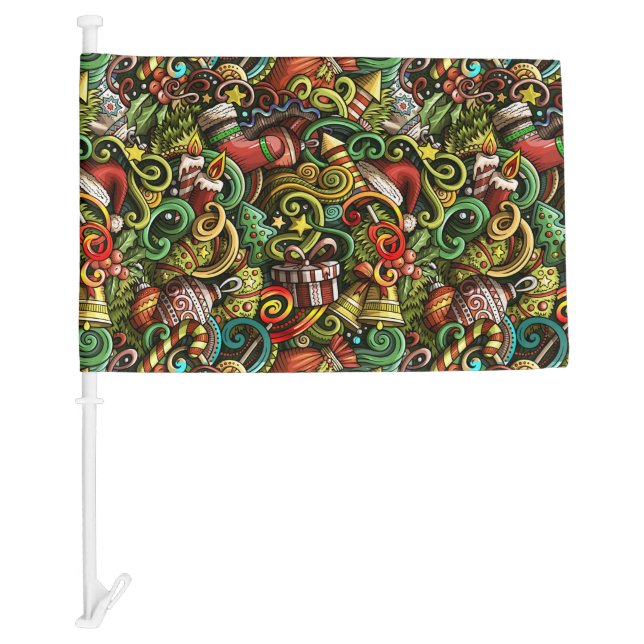 Christmas Car Flag (Front)