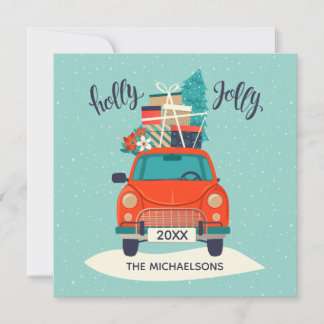 Christmas Car | Holiday Photo Card