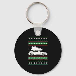 Christmas Car   Keychain