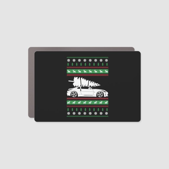 Christmas Car   Magnet (Front)