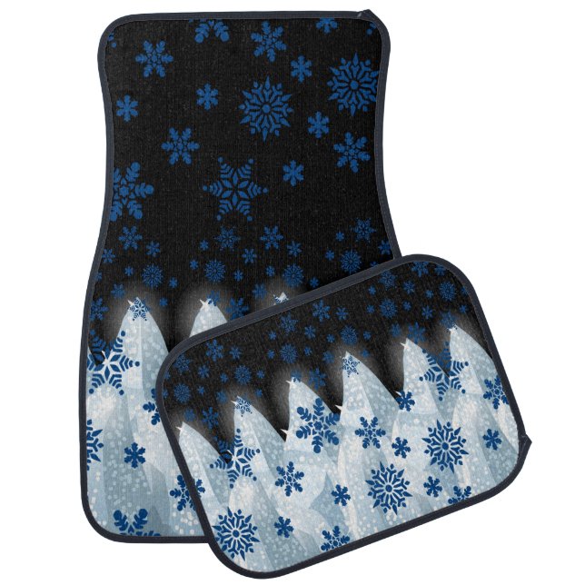 Christmas Car Mat (Set)