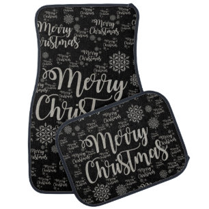 Christmas Car Mat