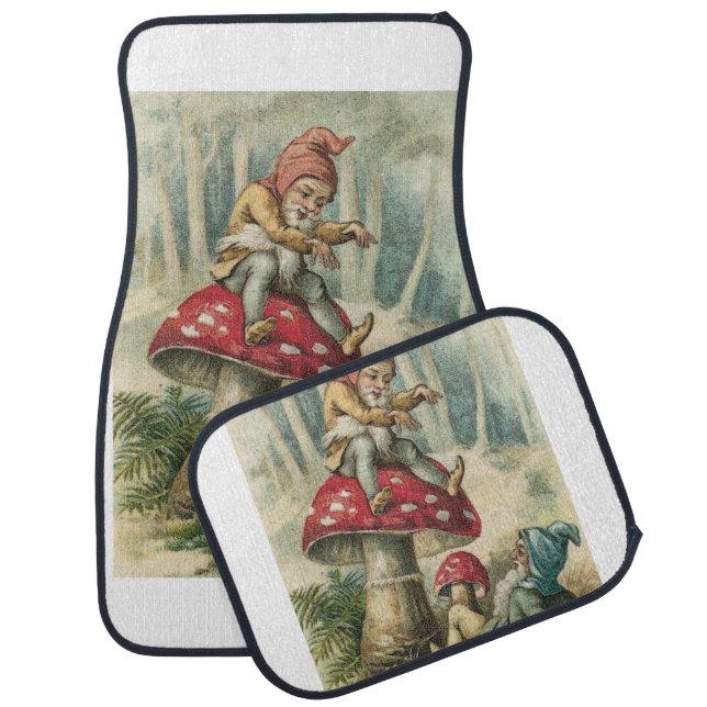 Christmas Car Mat Elf (Set)