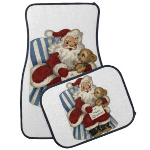 Christmas Car Mat Santa