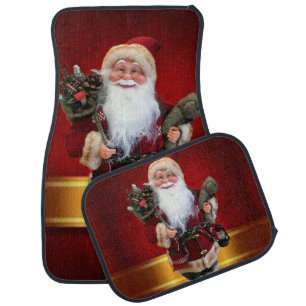 Christmas Car Mat Santa