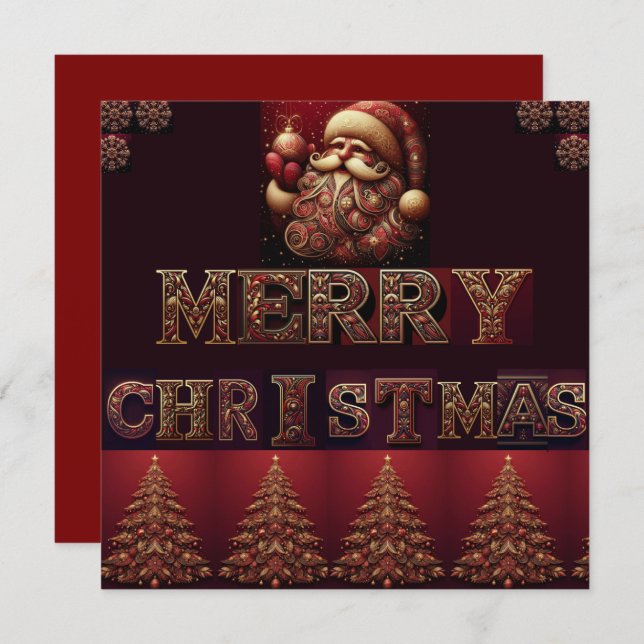 Christmas card (Front/Back)