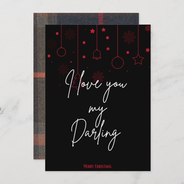 Christmas card  (Front/Back)