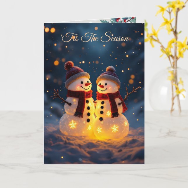Christmas Card (Yellow Flower)