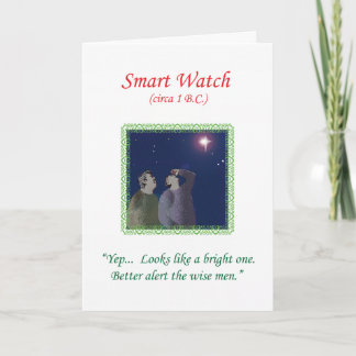 Christmas Card 2013 by Qshirts -- "Smart Watch"