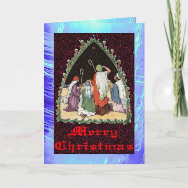 Christmas Card - 3 of 9 - The Shepherds (Front)
