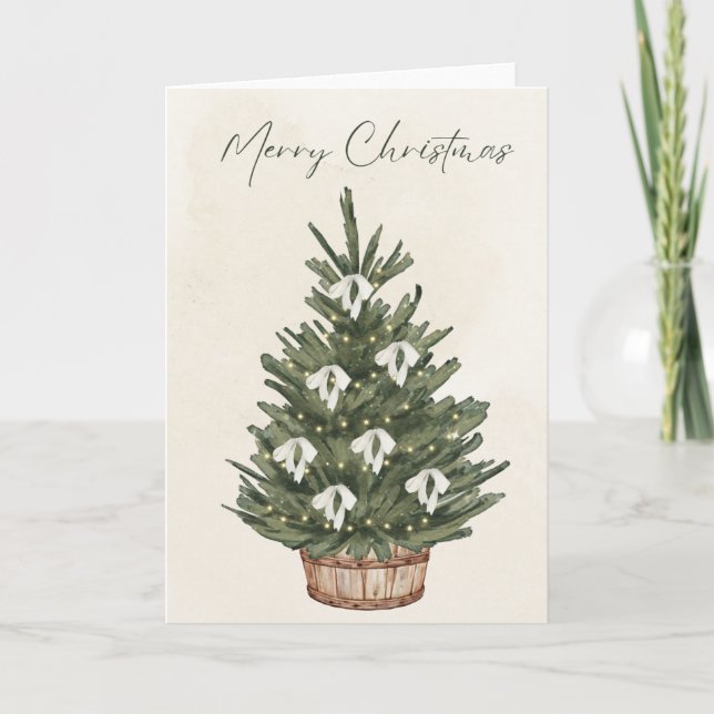 Christmas Card - Blank Inside - Add Custom Message (Front)