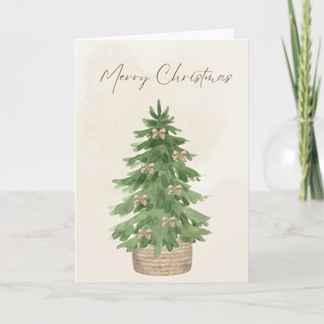 Christmas Card - Blank Inside - Add Custom Message (Front)