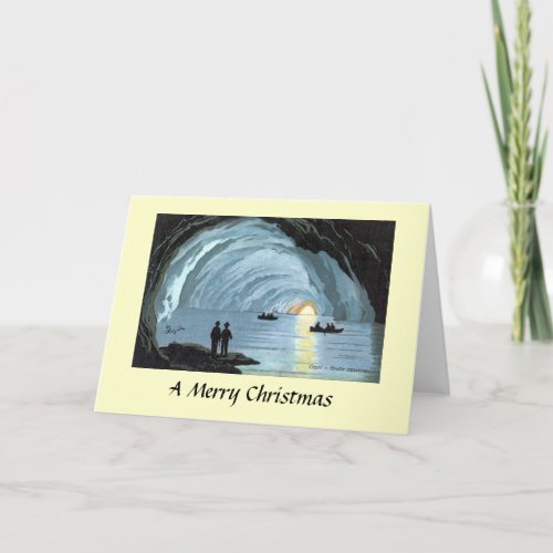 Christmas Card _ Blue Grotto Capri