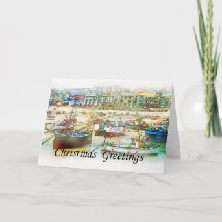 Christmas Card Boats