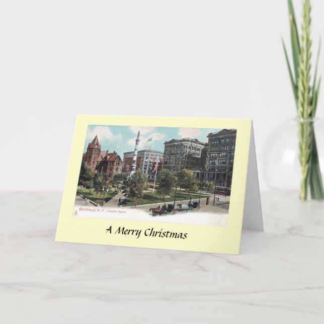 Christmas Card - Buffalo, New York (Front)