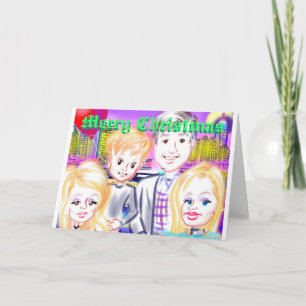 Christmas Card Caricatures 12a