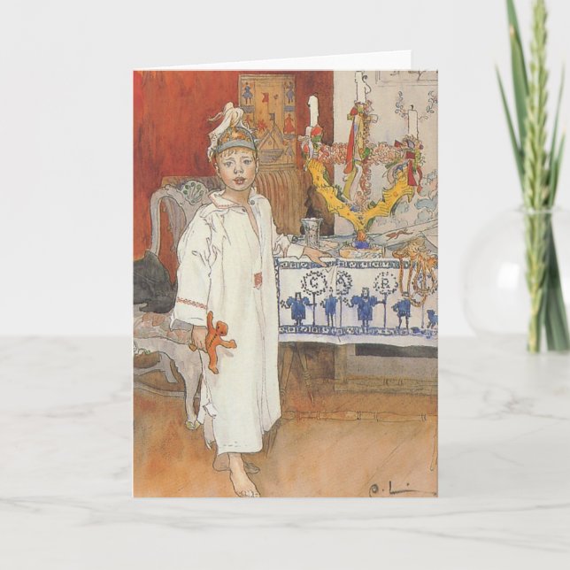 Christmas card - Carl Larsson (Front)