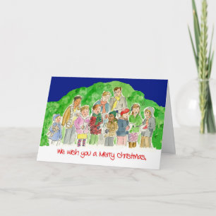 Christmas Card - Carol Singers
