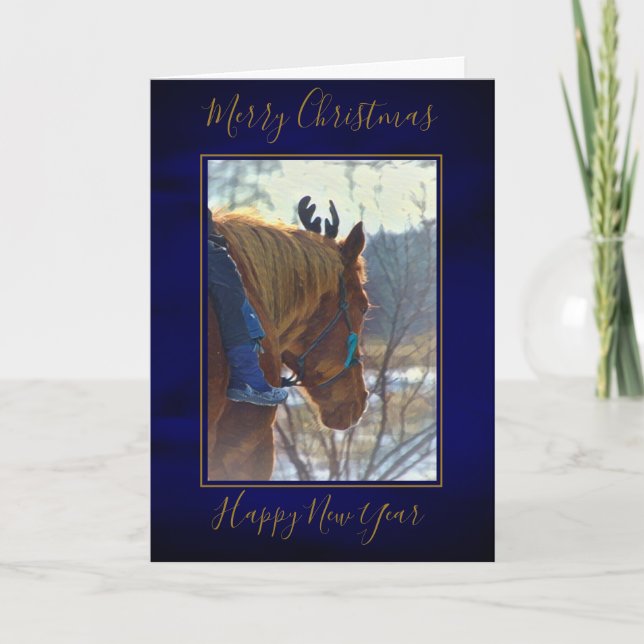 Christmas Card "Christmas Ride" (Front)