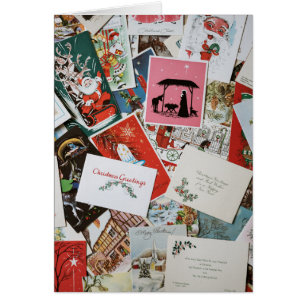 Christmas Card Collage