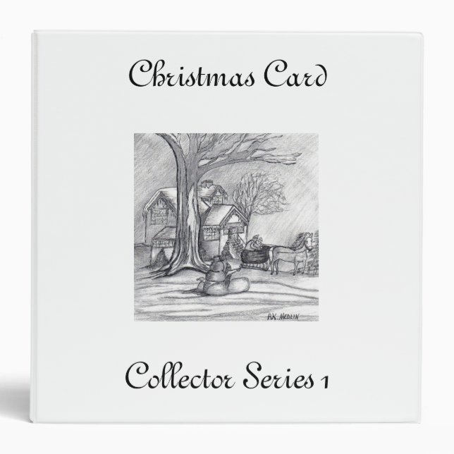 Christmas Card Collector ( Avery Binder ) (Front)