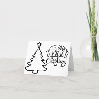 Christmas Card -color and send