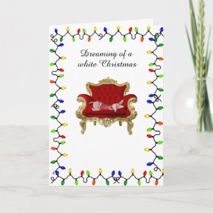 Christmas Card Dachshund Dog Design