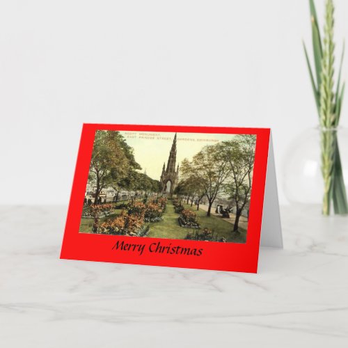 Christmas Card _ Edinburgh Princes Street