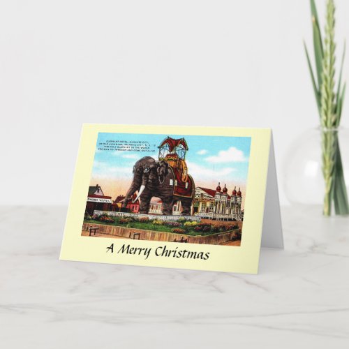 Christmas Card _ Elephant Hotel Atlantic City