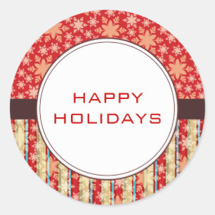 Christmas Card Envelope Seals